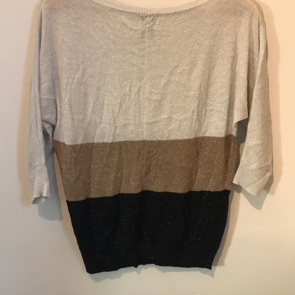 Dynamite tricolour sparkle sweater - Picture 2 of 4